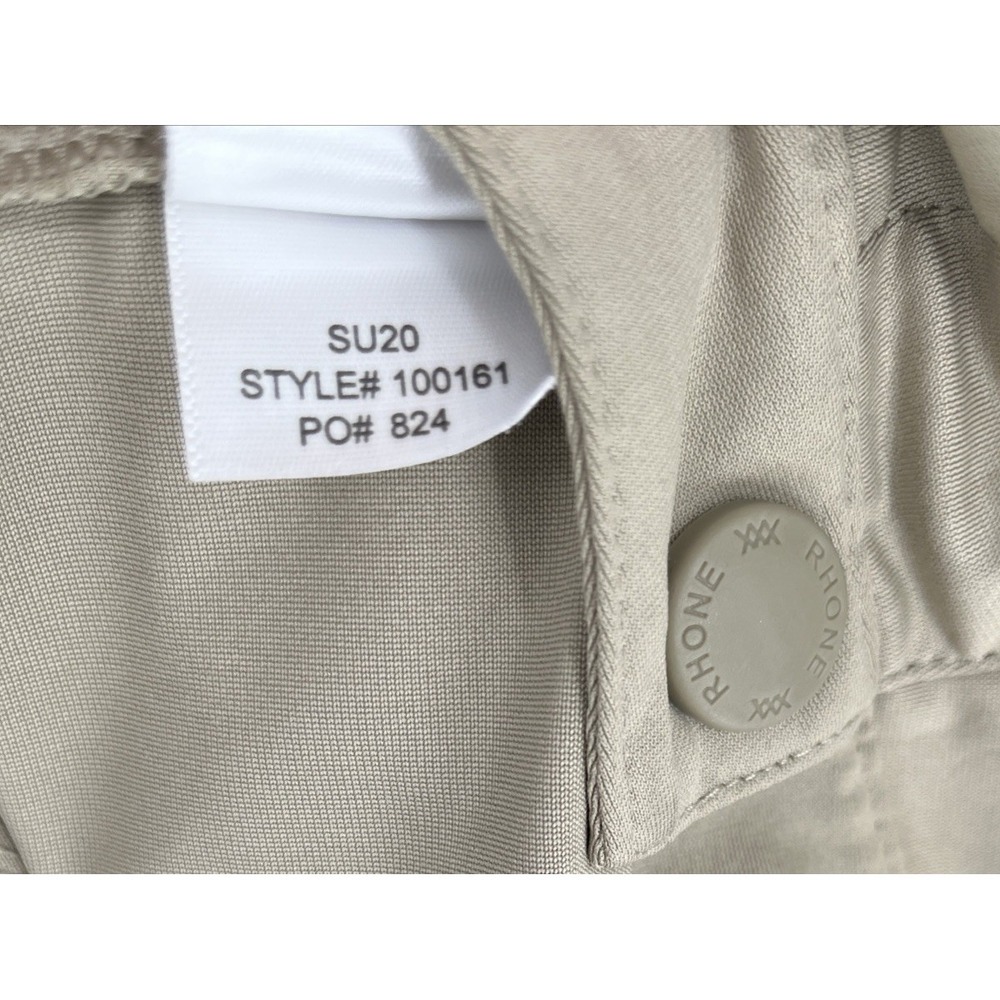 Rhone Commuter Slim Pant Tan Khaki Men's 40x33.5 Stretch Performance Golf Casual - Picture 5 of 7